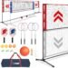 Smash into Summer Fun: The Ultimate Backyard Combo Set for Badminton, Volleyball, and Pickleball!