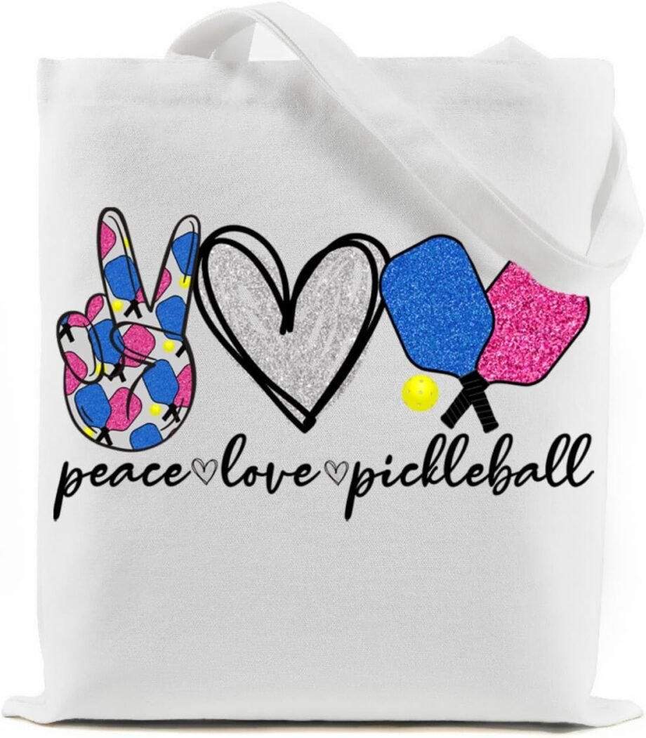 Pickleball Passion: The Ultimate Tote Bag for Sport Lovers!