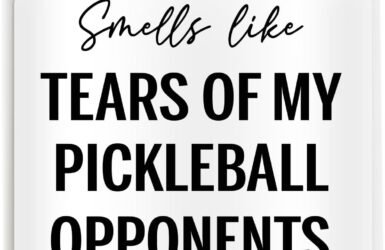 Scent of Victory: A Hilarious Candle for Pickleball Champions!