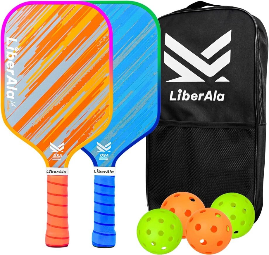 Get Ready to Serve Up Fun: The LA-NovaHue Pickleball Paddle Set Review!