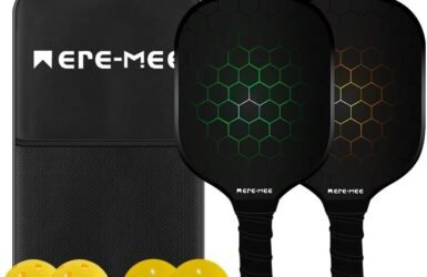 Serve Up Some Fun: The Ultimate Lightweight Pickleball Paddle Set!
