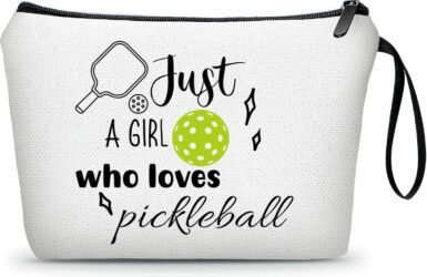 Serve Up Style: The Perfect Pickleball Makeup Bag for Every Fan!