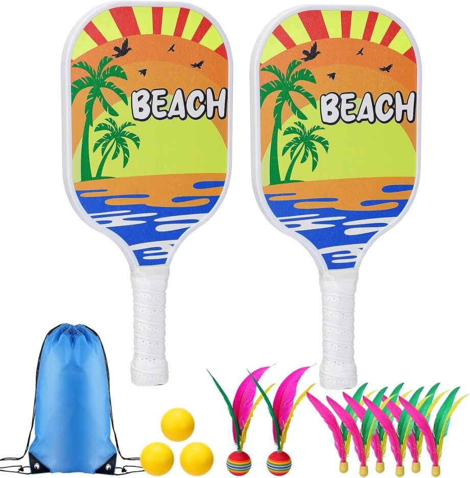 Pickleball Paradise: Unleashing Summer Fun with the New Twist Beach Set!