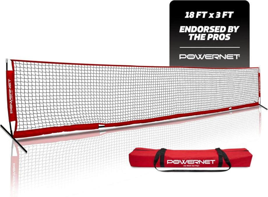 Kickin' It With PowerNet: The Ultimate Portable Soccer Tennis Experience!