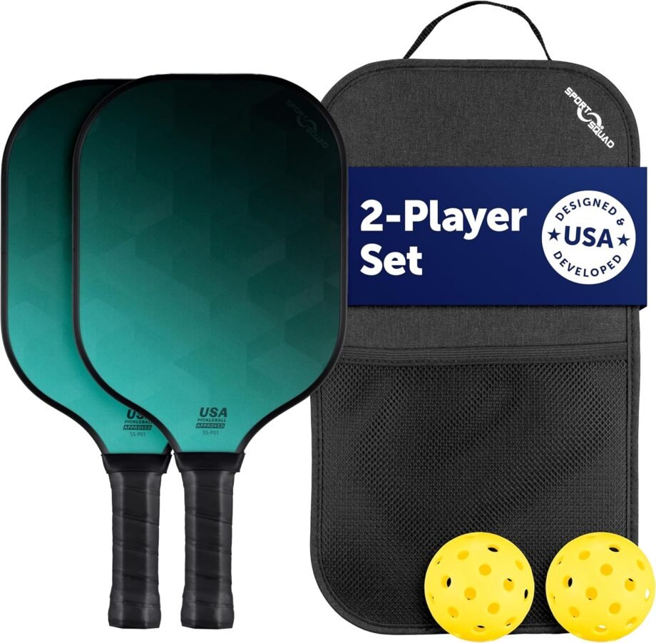 Pickleball Power Pair: Elevate Your Game with Sport Squad's Premier Paddles!