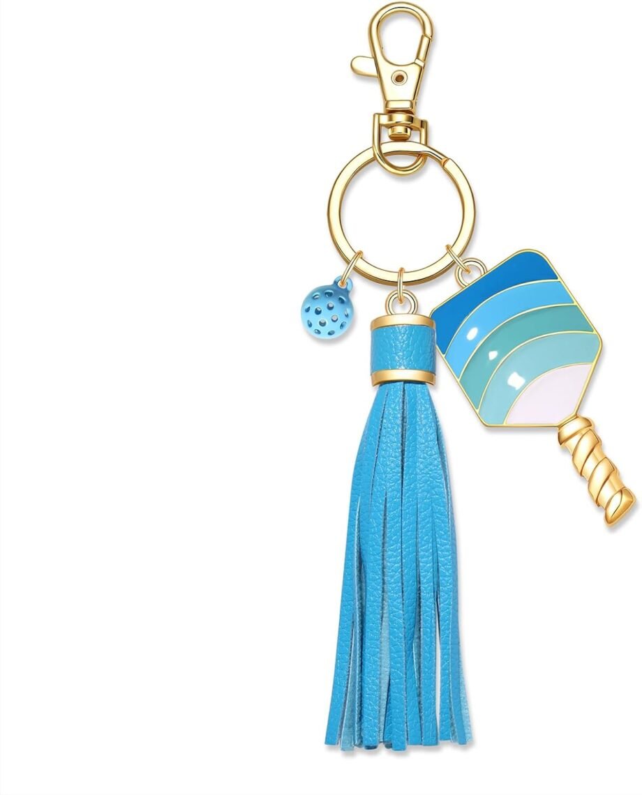 Dazzle Your Game Day: The Ultimate Women's Pickleball Keychain Review!