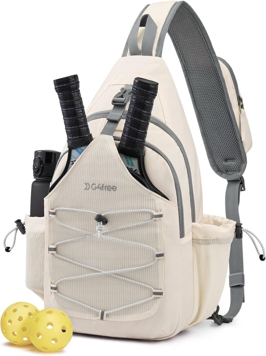 Lightweight Victory: The G4Free Pickleball Sling Bag for Women!