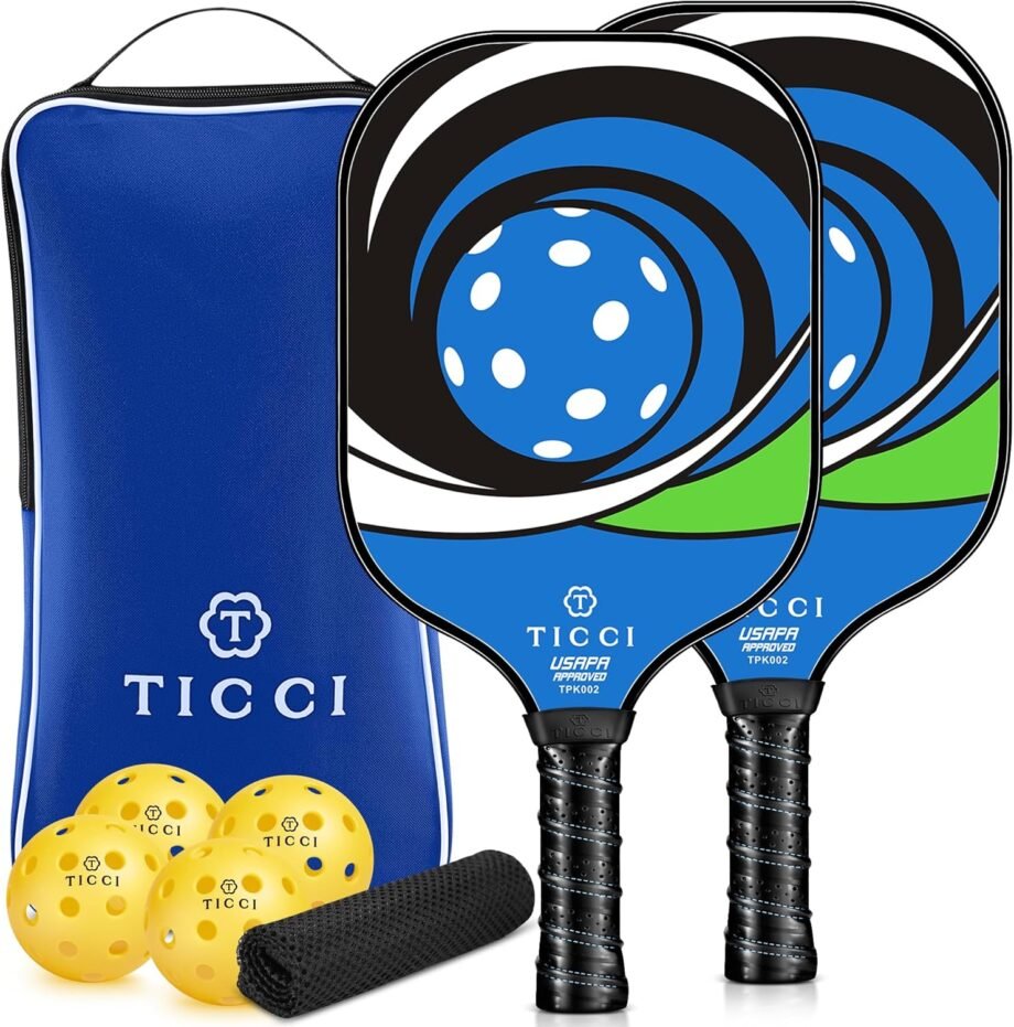 Dill-ightful Duo: Unleashing Fun with T TICCI Pickleball Paddles!