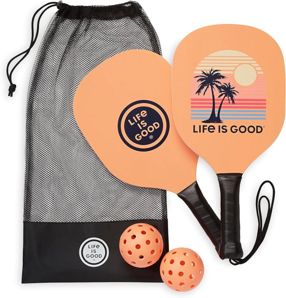 Dill-ightful Adventures Await with the Life is Good Pickleball Starter Set!