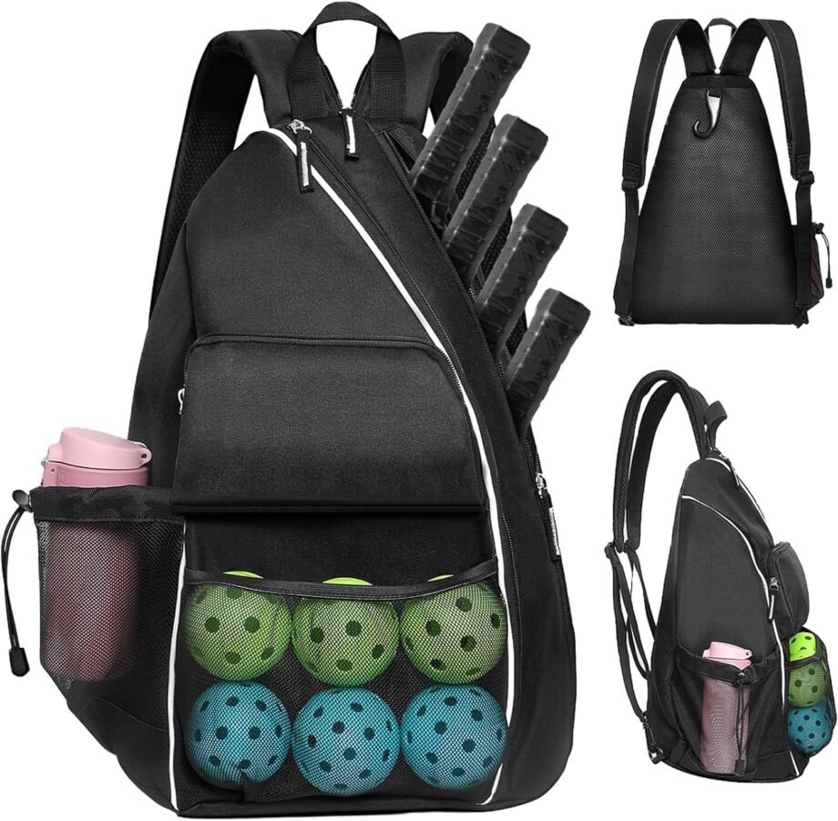 Pickleball Perfection: The Ultimate Adjustable Sports Backpack for All Players!