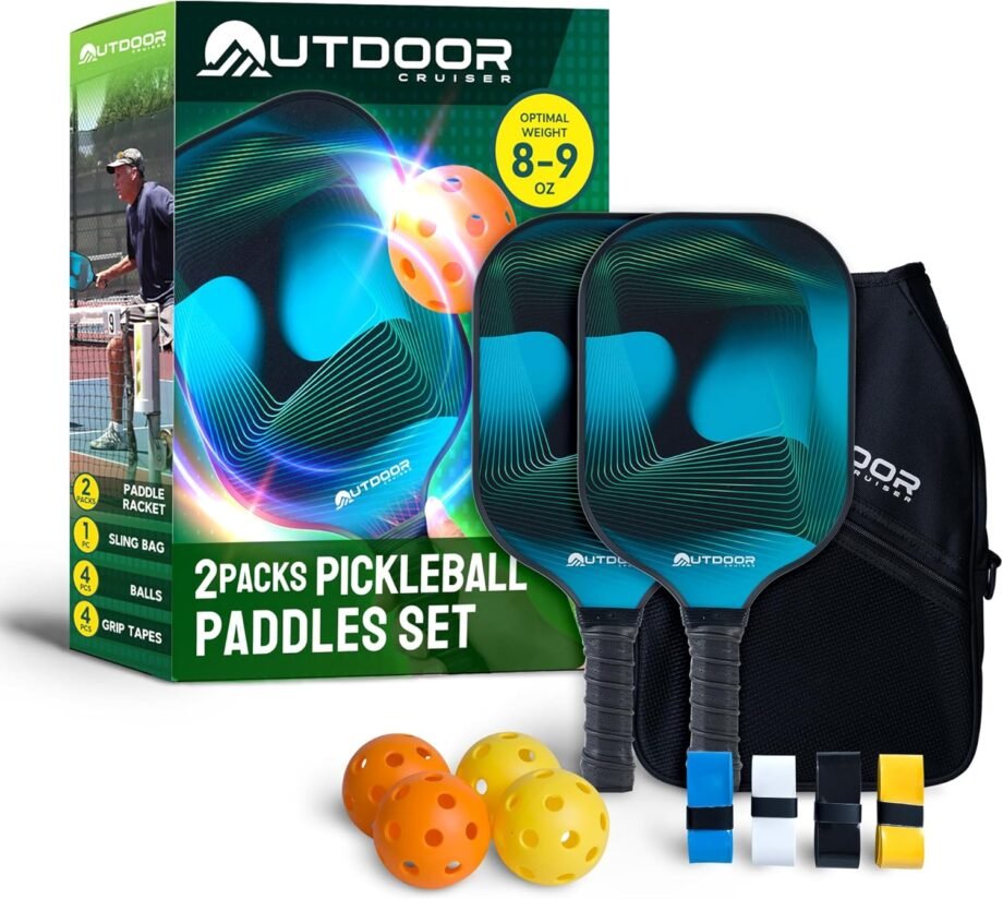 Pickleball Paradise: Unleash Your Game with the Ultimate Outdoor Cruiser Paddle Set!