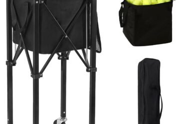 Slam Dunk Storage: The Ultimate Tennis Ball Hopper for Coaches and Players!
