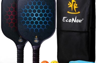 Pickleball Power Duo: EcoNour's Ultimate Paddle Set for Fun & Performance!