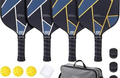 Serve Up Some Fun: The Ultimate Review of the YC DGYCASI Pickleball Paddles Set!