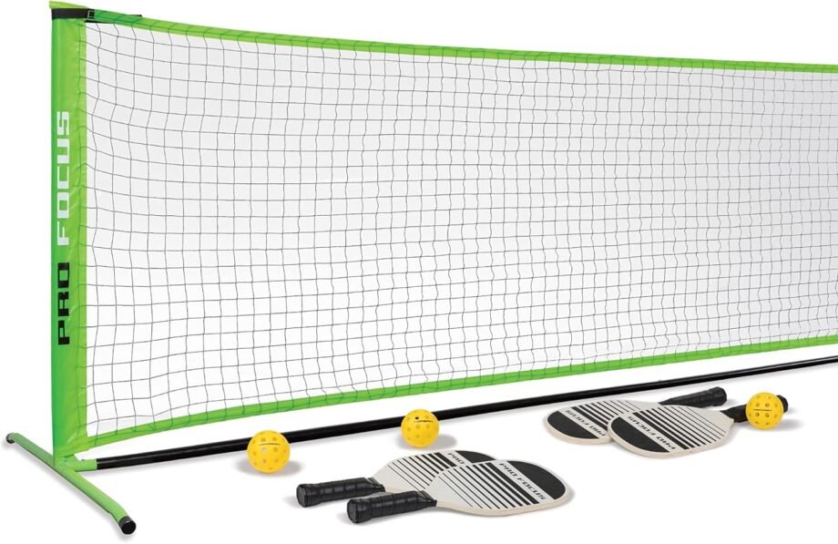 Pickleball Paradise: The Pro Focus Net Set That Scores Big Fun!
