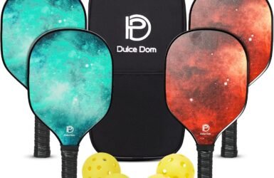 Pickleball Perfection: Unleashing Fun with the DULCE DOM Paddles Set!