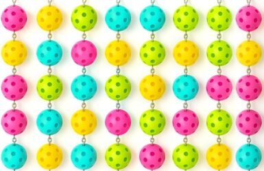 Pickleball Perfection: The Ultimate Keychain Set for Fun and Favors!