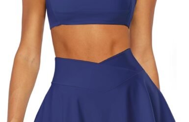Ace Your Game and Style: The Ultimate Two Piece Tennis Skirt Set Review!