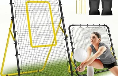 Rev Up Your Volleyball Skills with the Ultimate 2-in-1 Rebounder Net System!