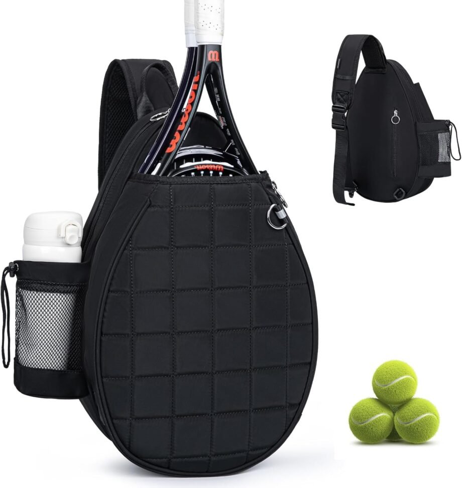 Ace Your Game: The Ultimate Quilted Tennis & Pickleball Backpack Review!