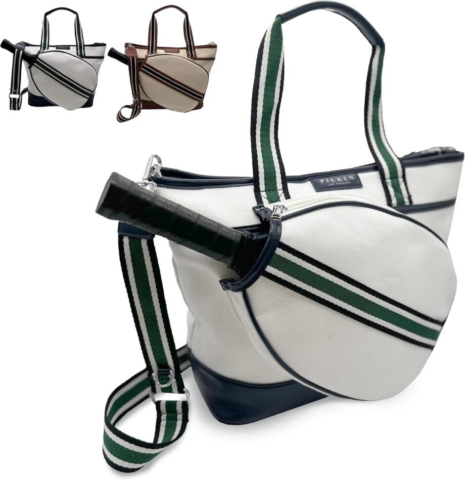 Chic and Versatile: The Ultimate Designer Pickleball Tote Bag for Stylish Players!