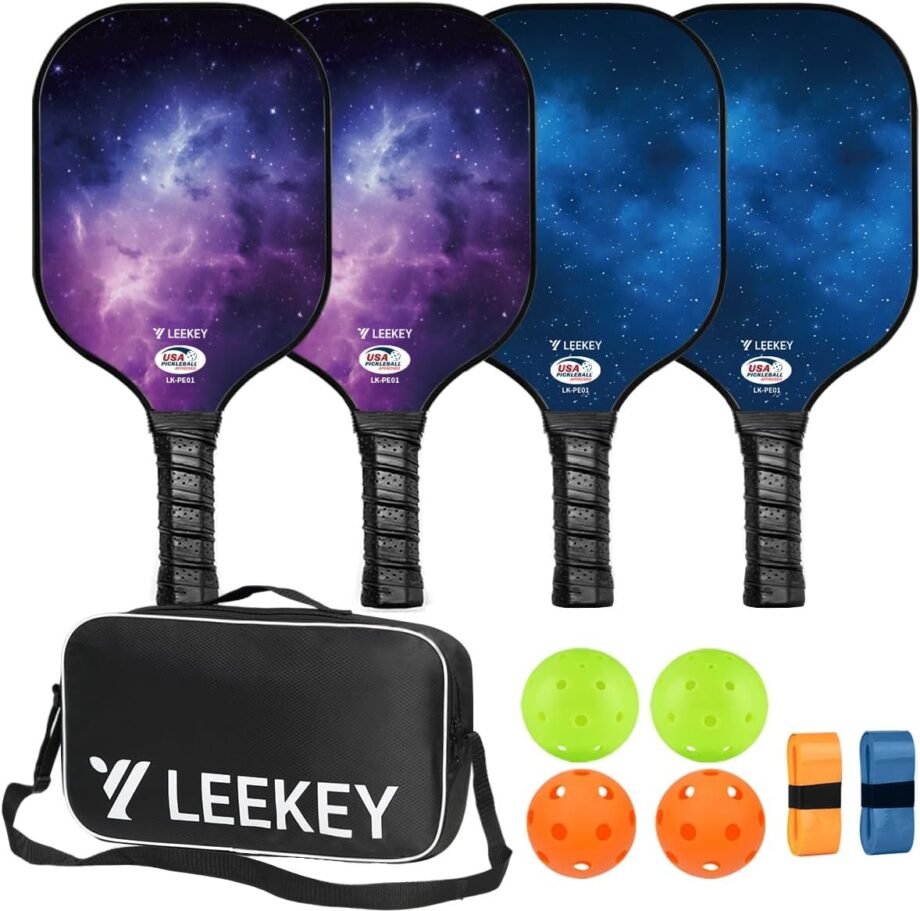Double the Fun: Unleashing the Power of LEEKEY Pickleball Paddles!