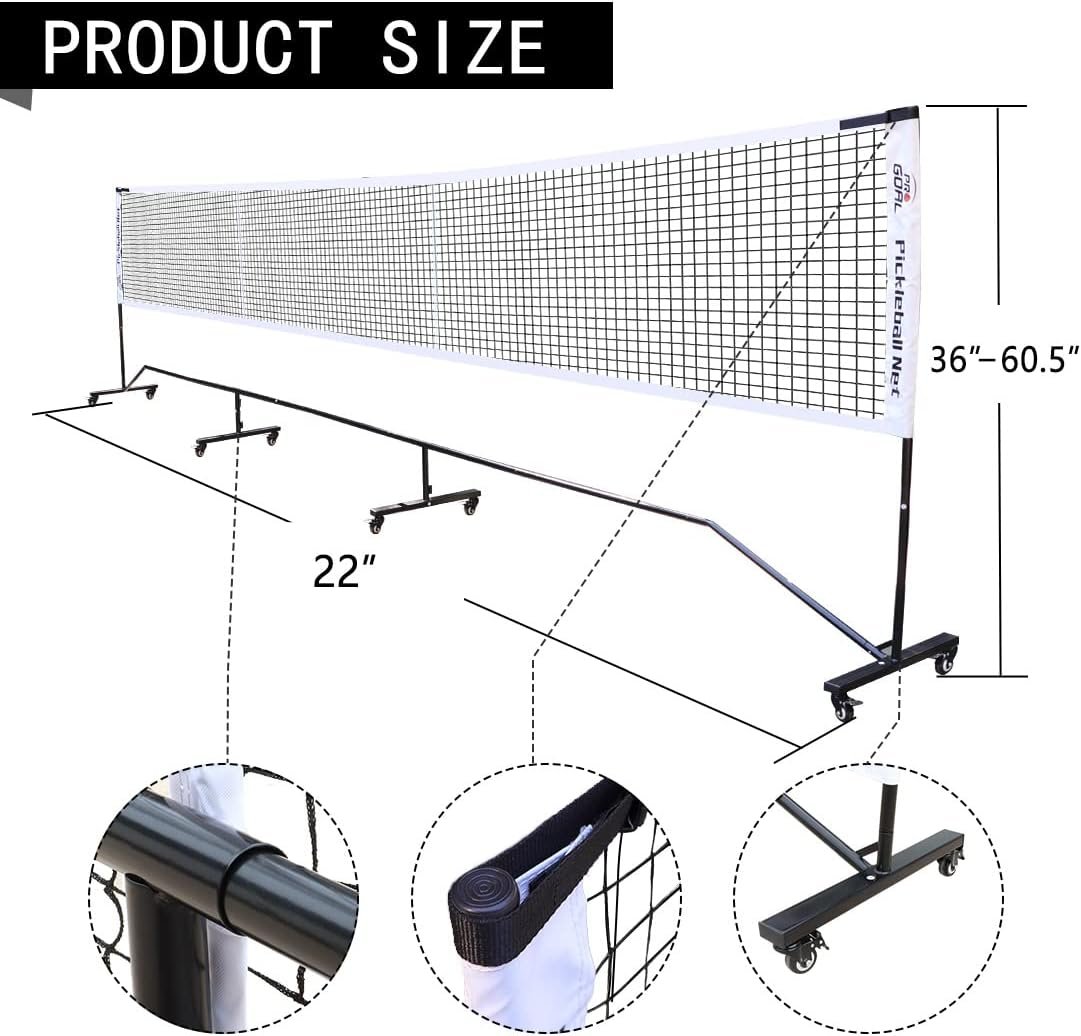 Progoal Badminton Pickleball Net System