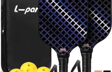 Pickleball Perfection: Unleash Your Game with Our Premium Carbon Fiber Set!