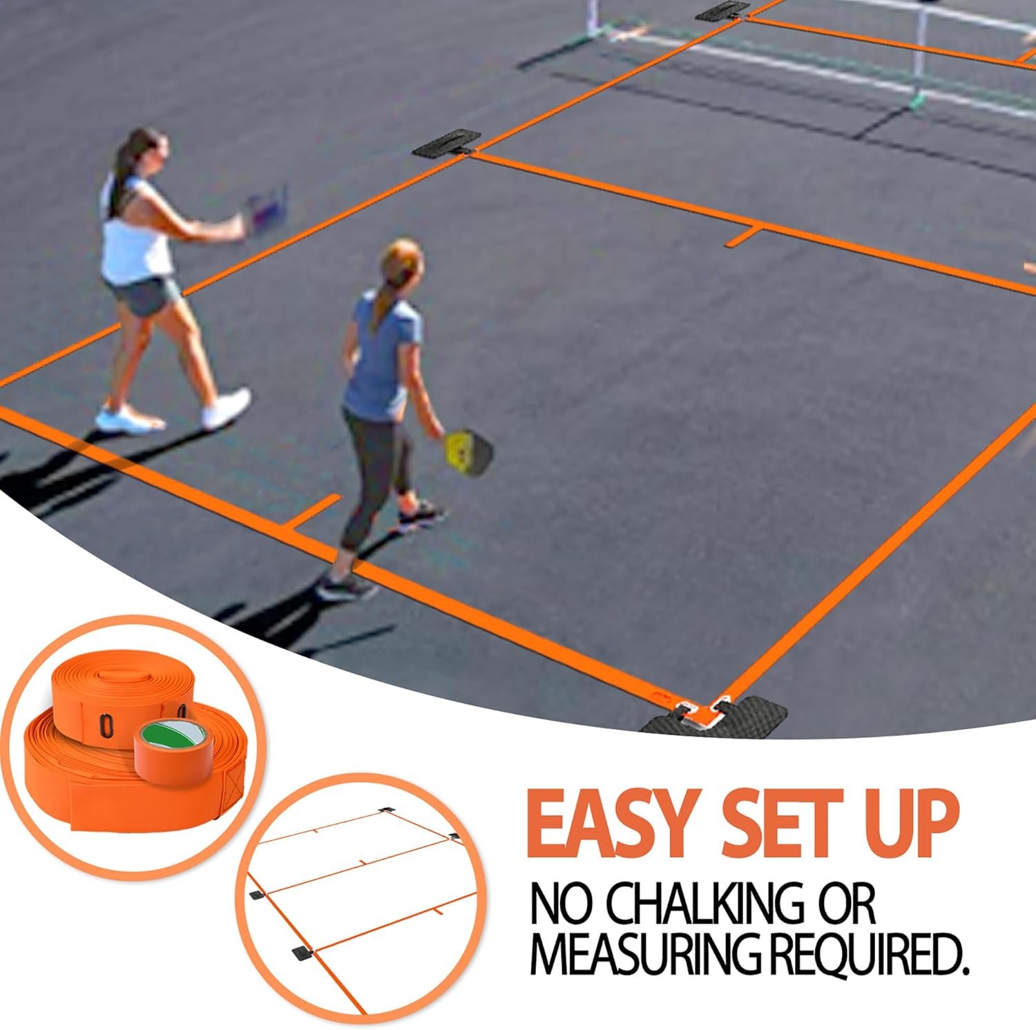 Pickleball Court Marker Kit