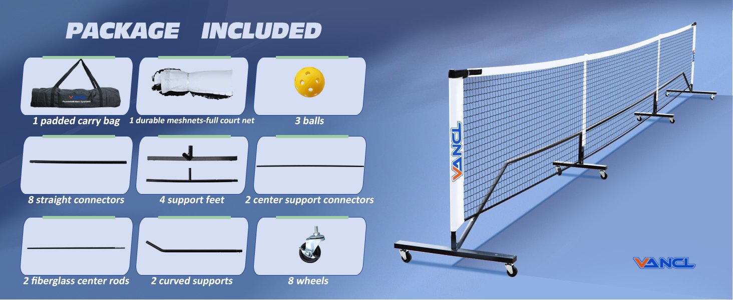 VANCL Pro Pickleball Net