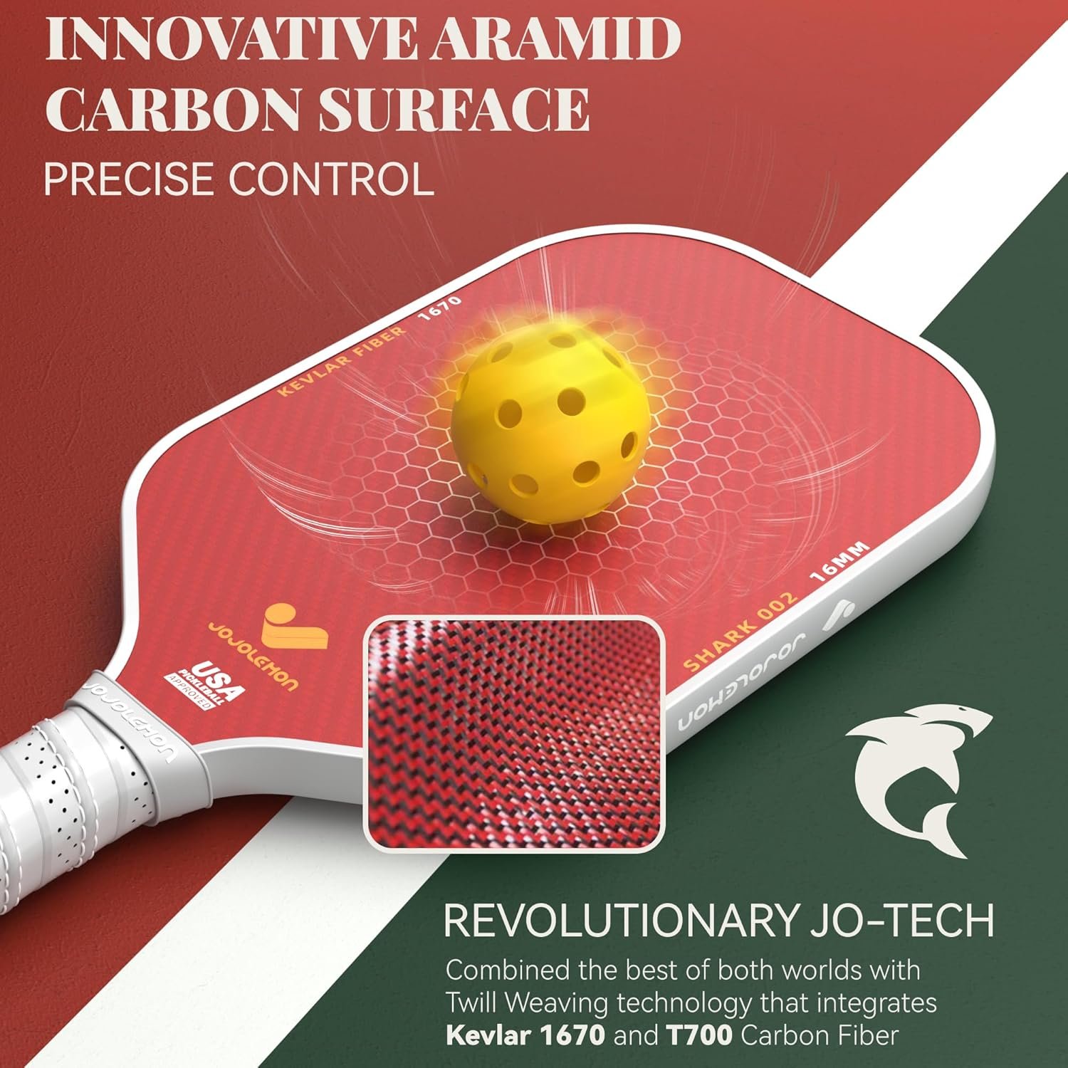 JOJOLEMON Pickleball Paddle