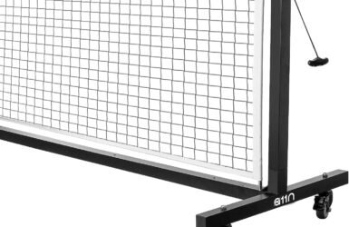 Serve Up Fun: A Deep Dive into the A11N SPORTS Aluminum Tournament Pickleball Net with Tension Lock System and Built-in Wheels!