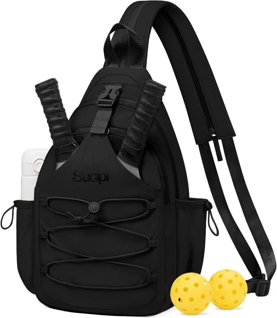 Game On: Discover the Sucipi Pickleball Backpack—The Ultimate Sling for Women Who Love Pickleball and Padel!