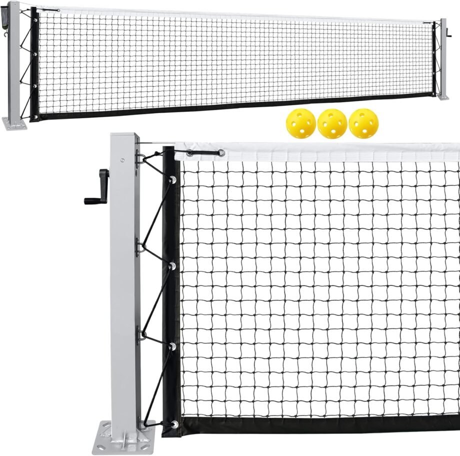 Game On: The Pro Pickleball Net Portable with Wheels Takes Your Play Anywhere!