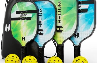 Pickleball Fun for All: Unleashing Family Adventures with the Helium Element 4-Pack!