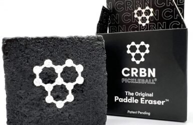 Say Goodbye to Grit: The CRBN Pickleball Paddle Eraser Makes Cleaning a Breeze!