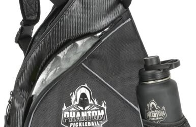 Score Big with the Sling Bag: The Ultimate Adjustable and Reversible Companion for All Your Pickleball Adventures!