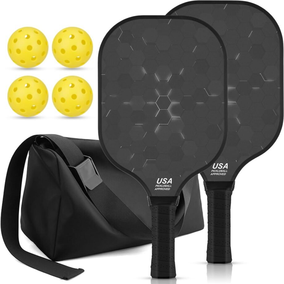 Slice and Dice with the 99.9% T300 Carbon Fiber Pickleball Paddles: Your Ultimate Game-Changer!