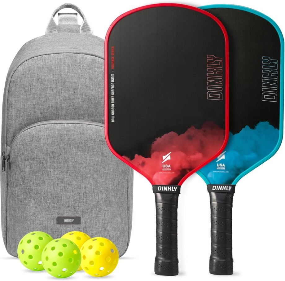 Serve Up Some Fun with the Raw Carbon Pickleball Paddles: The Ultimate Set for Champions!