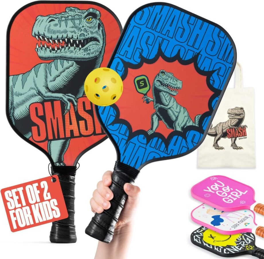 Pickleball Fun for Kids: Sportbit's Lightweight Paddles Set to Elevate Playtime!