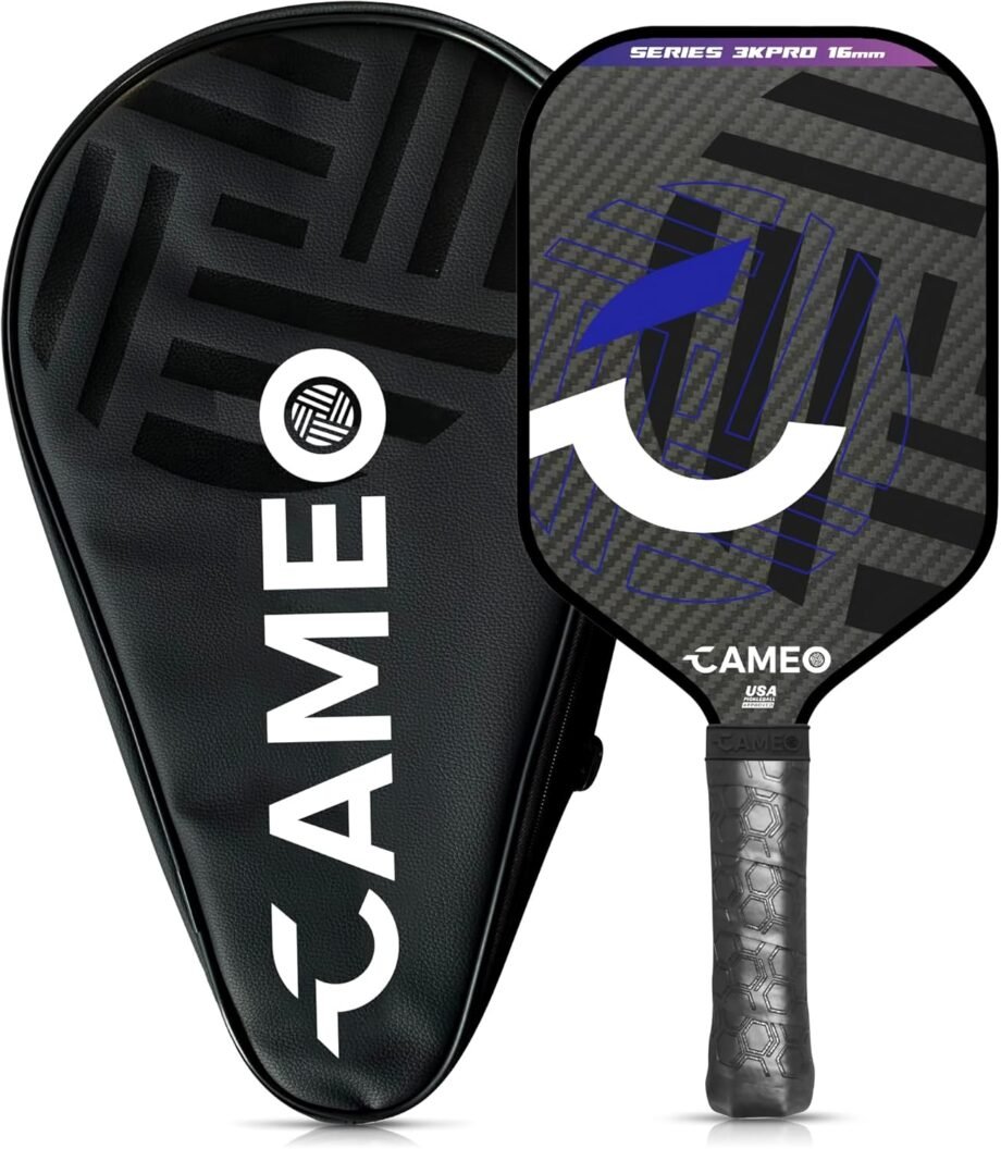 Serve Up Fun with the 3K Graphite Carbon Fiber Pickleball Paddle: Power Meets Precision!