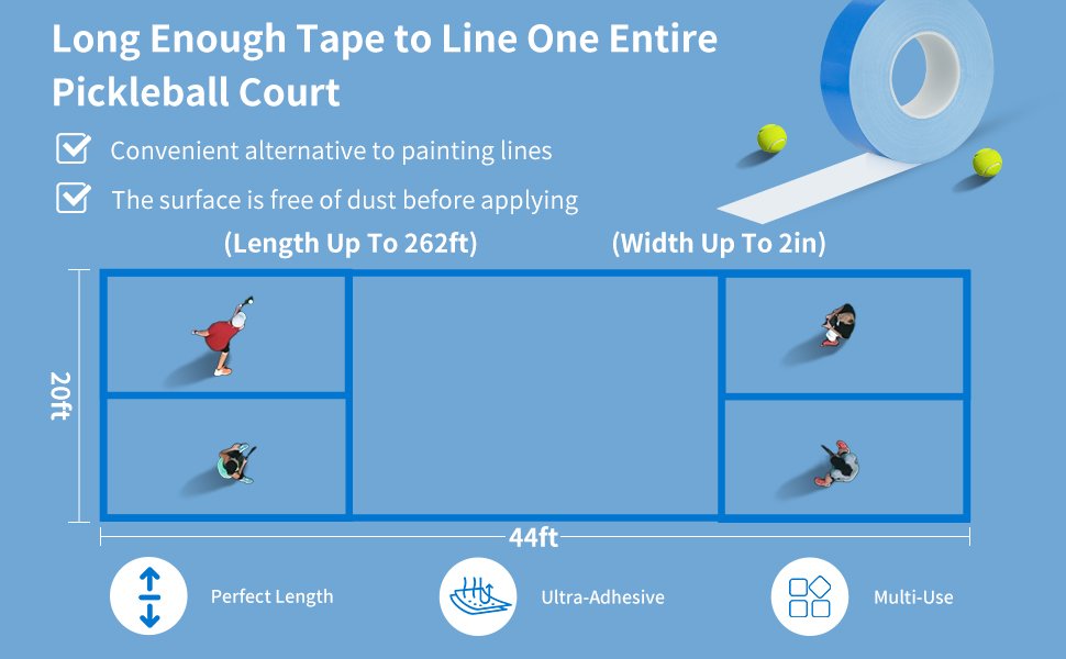 Pickleball Court Tape