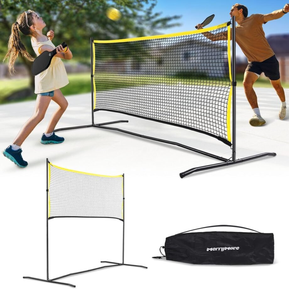 Master Your Pickleball Game with the Ultimate 6ft Wide Rebounder Trainer!