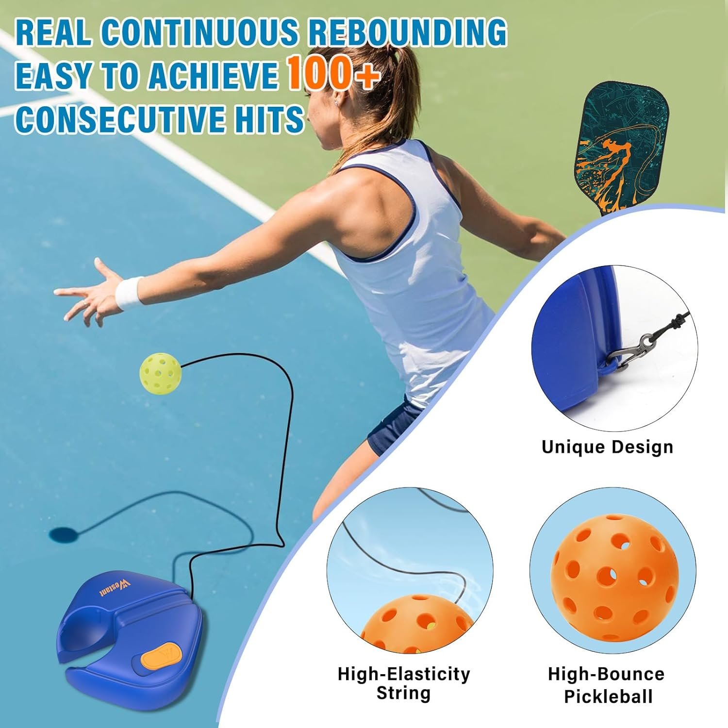 Westant Match Buddy Pickleball Trainer