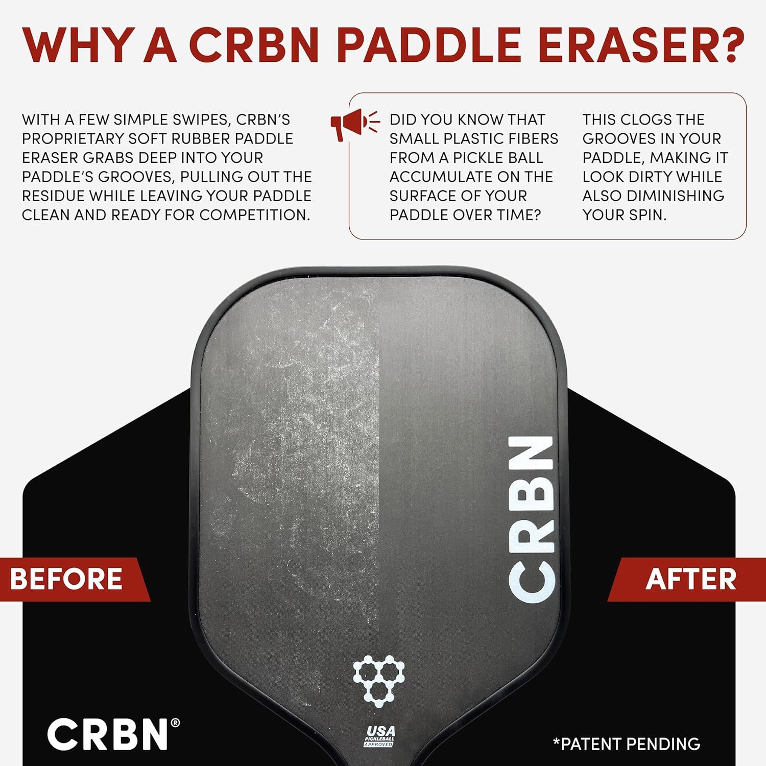 CRBN Paddle Eraser