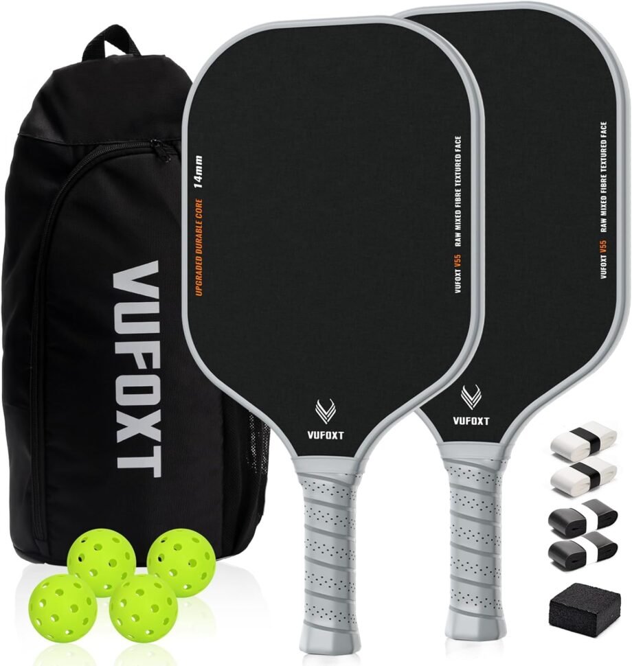 Get Ready to Smash with the Ultimate Pickleball Paddles Set of 2: Lightweight and Ready for Action!