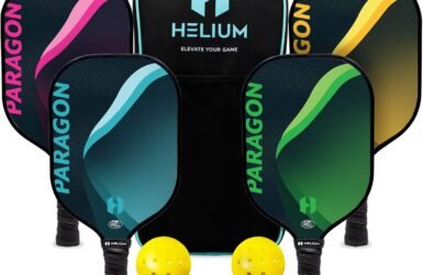 Unleash the Fun: A Review of the Helium Pickleball Paddles Set of 4!