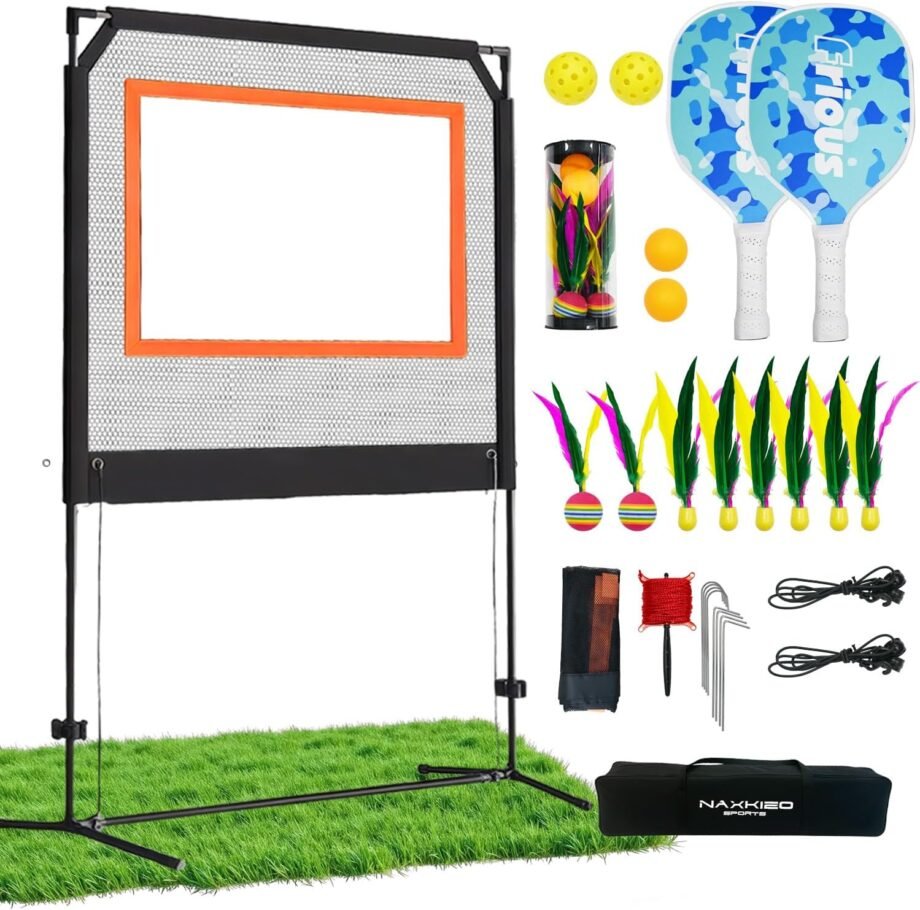 Paddle Game Paradise: The Ultimate All-in-One Pickleball Practice Board for Family Fun!