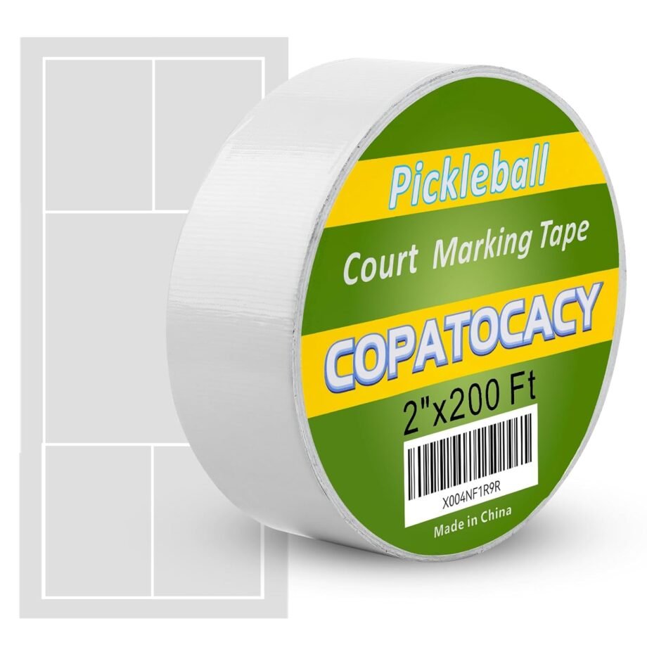 Transform Your Space with Pickleball Court Tape: The Ultimate Marking Kit for Fun and Easy Play!