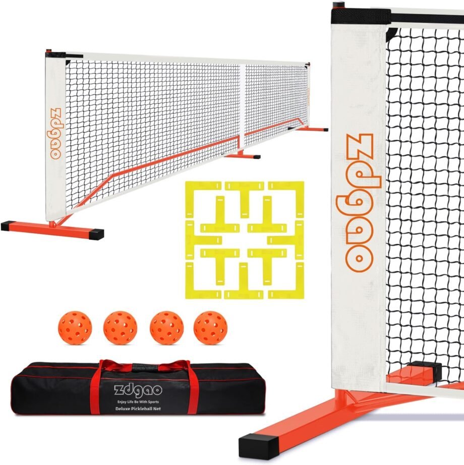 Get Ready to Serve: The Zdgao Pickleball Set Turns Any Driveway into a Fun Court!